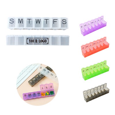 Seven Day Plastic Pill Case