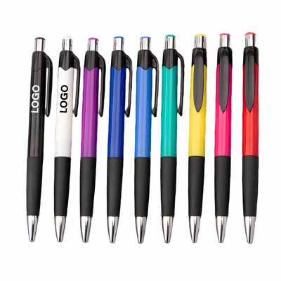 Plastic Push Ballpoint Pen-Delivery within 15 days